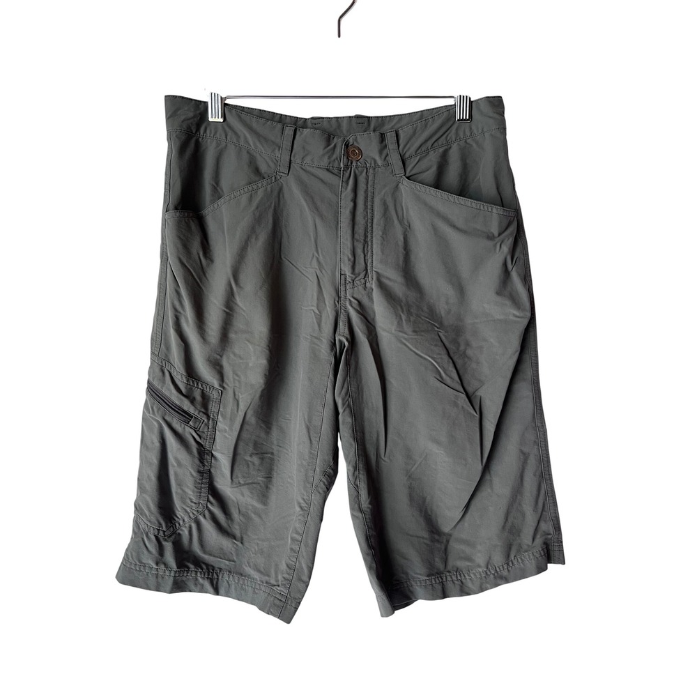 Patagonia Quandary Shorts Forge Grey Nylon Stretch Hiking Cargo 30